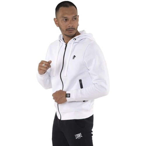 Capuchon sweaters Leone 1947 Man Hoody Full Zip Smooth