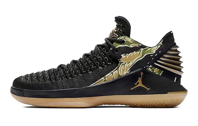 Jordan XXXII Low Camo GS AA1257-021 38