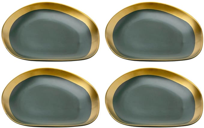 Borden Vibrations Ø27cm groen (4/set) Kare Design