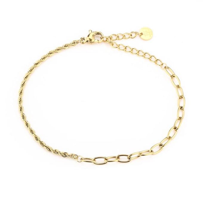 Bijoutheek Armband Schakels Goud