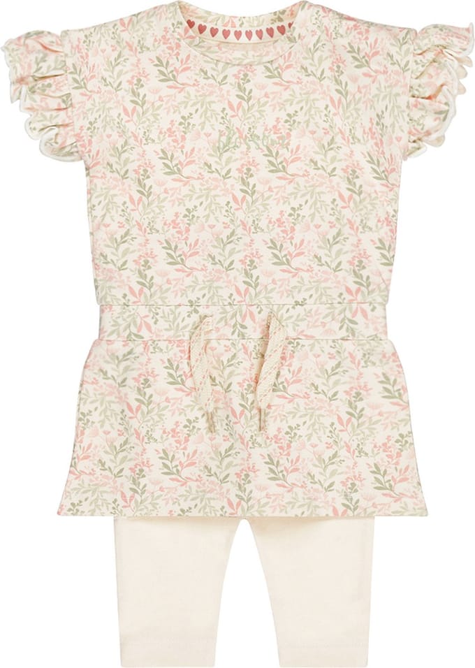 Dirkje R-CHERRY Meisjes Kledingset - Off white - Maat 86
