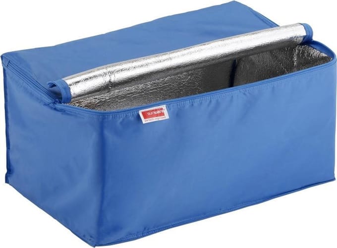 Sunware Square koeltas - Voor vouwkrat 45L en 46L Blauw