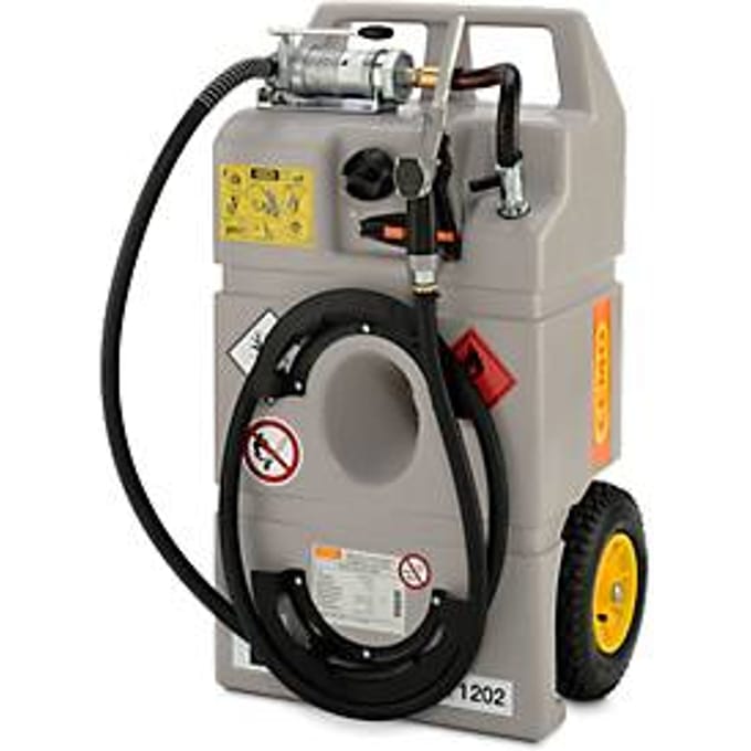 Mobiele tankinstallatie Diesel-trolley, 100 l, handpomp, slang 3 m