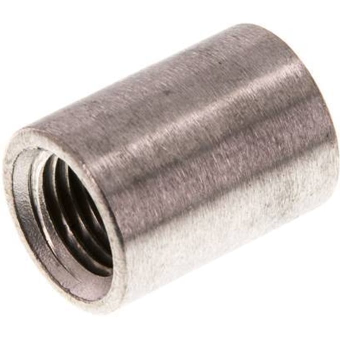 1/4'' NPT RVS Ronde Sok 16 Bar [2 Stuks]