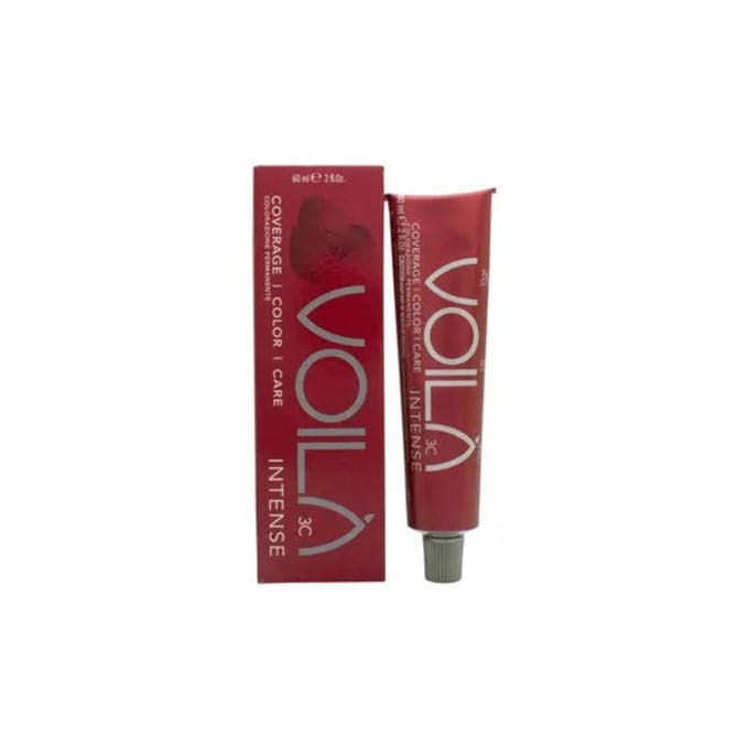 Intercosmo, Voila 3C Intense, Coloration Permanente Cheveux, 8.34 Blond Cuivré Doré Clair, 60 ml
