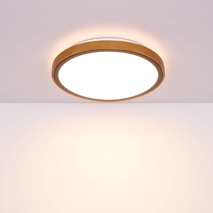 Globo - plafonniere - Bruno - zwart - metaal - Ø 44cm - LED - 41764-24