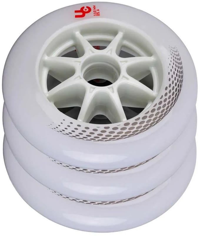 Undercover Wheels Vortex Schaatswielen 3 Eenheden Zilver 110 mm-85A