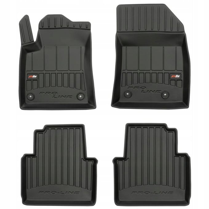 FROGUM 3D – Automatten Set voor CITROEN C3 Aircross 2017- – TPE, Geurloos, 6cm Randen
