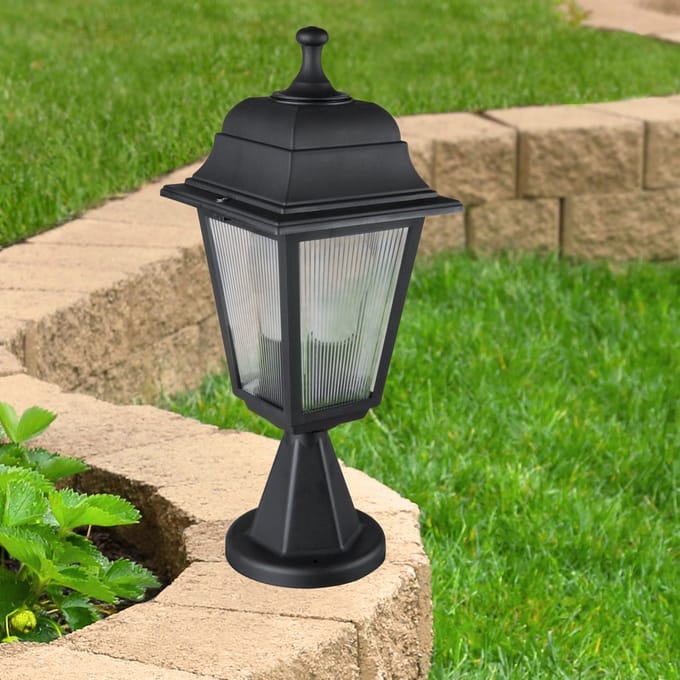 Lamp voor buiten Ipswich E27 zwart