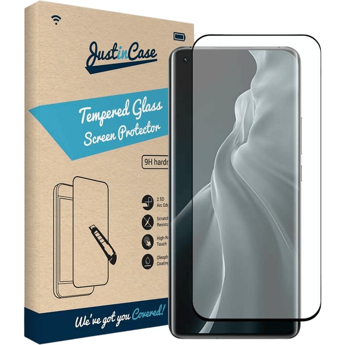 Just in Case Xiaomi Mi 11 Glazen Screenprotector Standaard