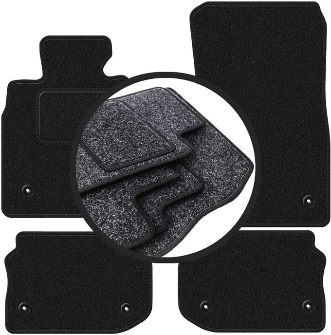 ANTHRA automatten voor: BMW 5 F10 sedan (VELCRO) (2010-2013)