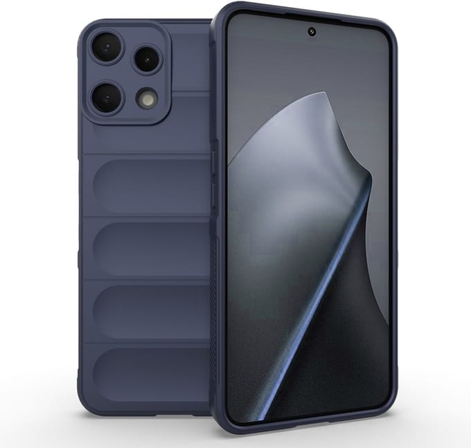 MobyDefend Hoesje - Geschikt voor Nothing Phone (3a) Lite - TPU Gripcase - Blauw