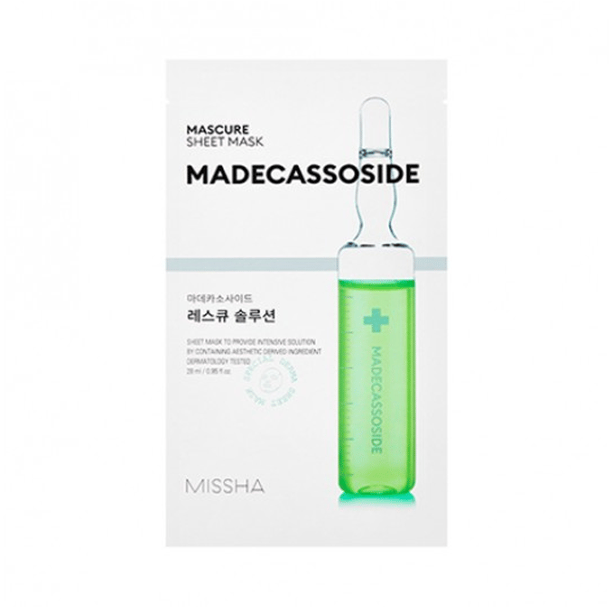 [Promotie] MISSHA - Mascure Solution Sheet Mask - Madecassoside - 1stuk