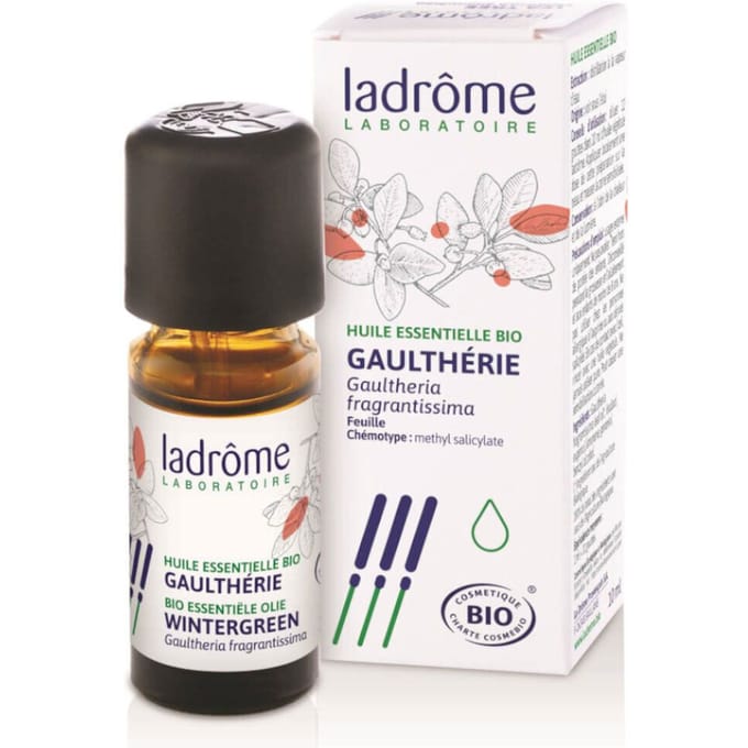 Ladrôme Essentiële Olie Wintergroen Bio 10 Etherische olie