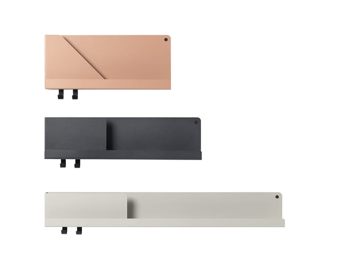 Muuto - Folded rek - 63 x 16,5 cm - zwart