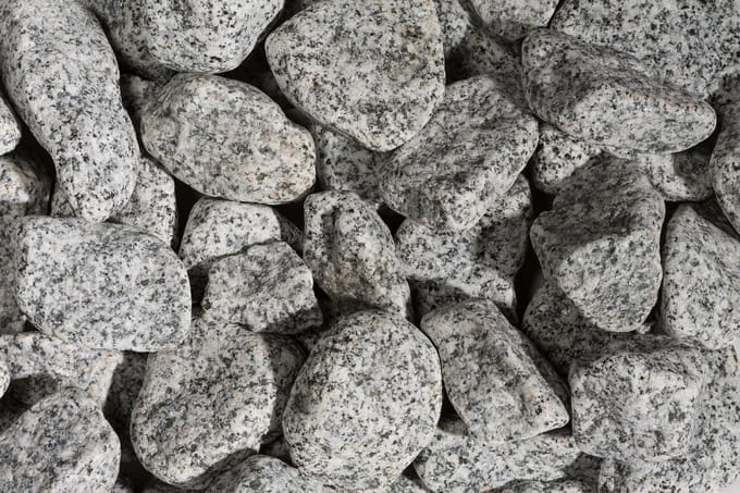 Pebbles Nerobianco rond 50/100 20kg - 20 KG - Grote sierkeien.