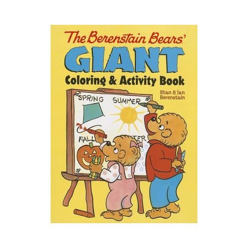 The Berenstain Bears Giant Coloring And Activity Book - Berenstain, Jan