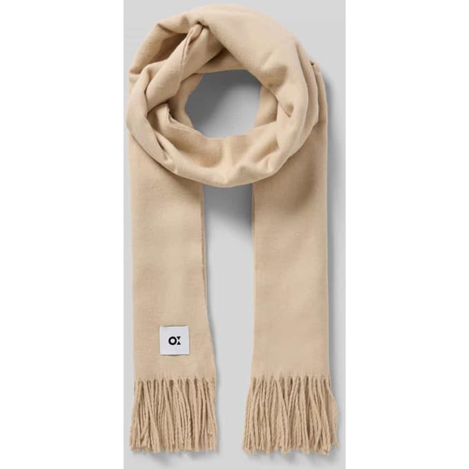 Sjaal met wol Model 'BOA'
