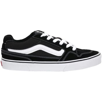 Vans MN Caldrone SUEDE/MESH BLACK/WHITE Unisex Sneakers - BLACK/WHITE