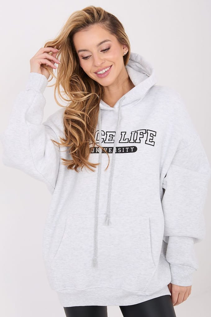 Urban Comfort Hoodie - Hellgrau / Einheitsgröße