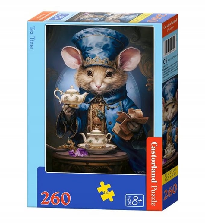 Castorland Puzzel 260 Stukjes: Thee Tijd