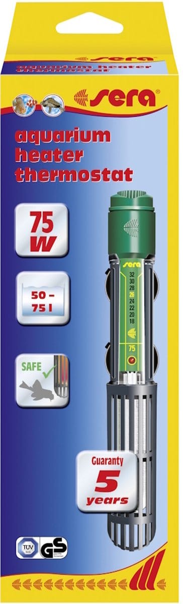 Sera aquarium-regelverwarming 75 W