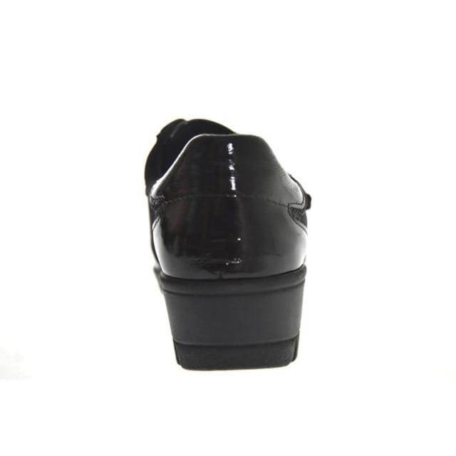 Longo 1117259 988 Dames Klittenbandschoen - Zwart - 42