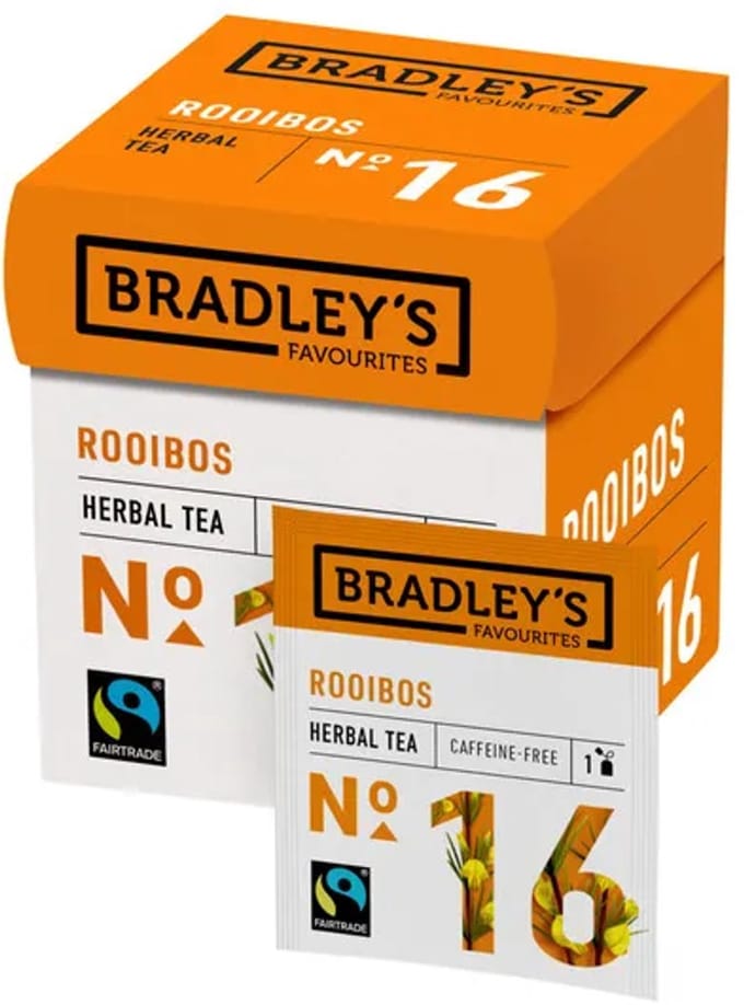 Bradley’s favourites rooibos 12×1.5 gram No. 16