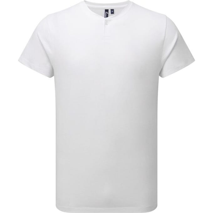 Premier Heren Comis Duurzaam T-shirt (Wit)