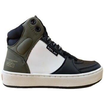 Replay Cobra Hoge sneakers - Jongens - Groen - Maat 37