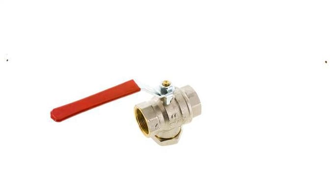 G 1-1/4 inch Geïntegreerd Filter 2-Weg Messing Kogelkraan - BL2BN-M-IST-114