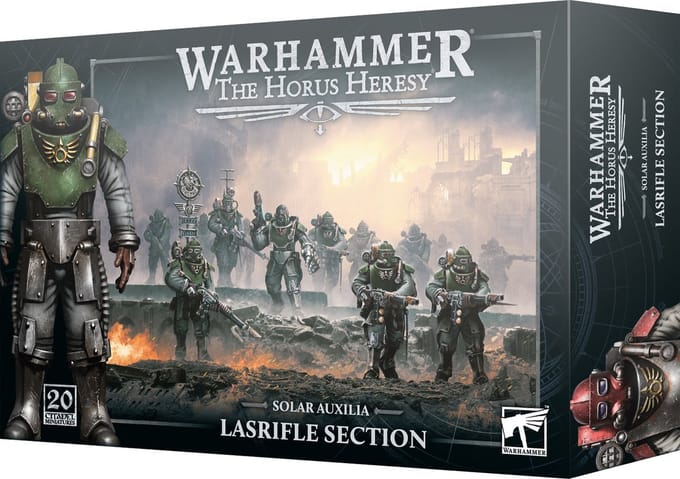 Horus Heresy: Solar Auxilia Lasrifle Section