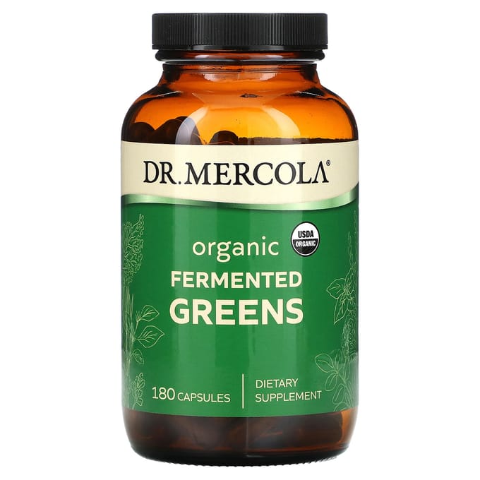 Dr. Mercola, Biologische Gefermenteerde Groenten, 180 Capsules