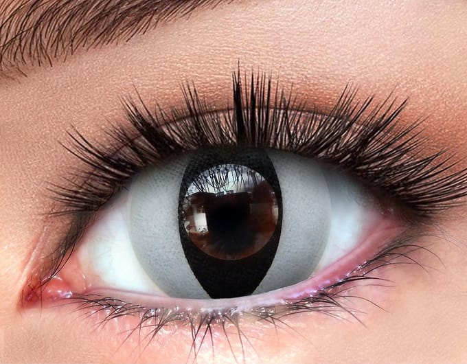 KawaEyes kleurlenzen - 2 pack - Carnaval lenzen- halloween lenzen
