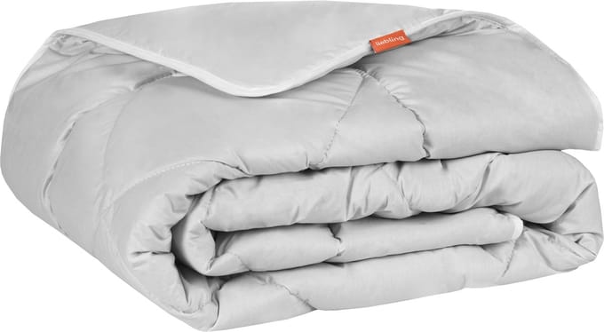 liebling 155 x 220 cm kamelenhaar dekbed | medium all year dekbed met vulling van 100% kamelenhaar | tijk van 100% katoen | Made in EU | wit