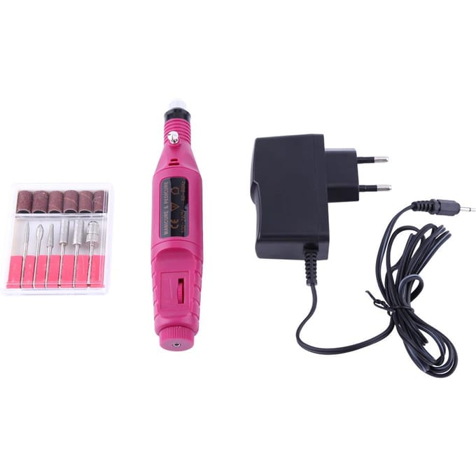 1 Pièce Stylo Tendance Forme Électrique Machine à Foret pour Nail Art Outil Manucure & Pédicure black