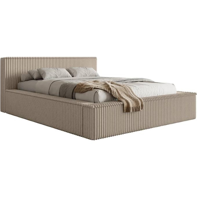 Bedframe Rafe ribstof 140 x 200 cm | NADUVI Collection