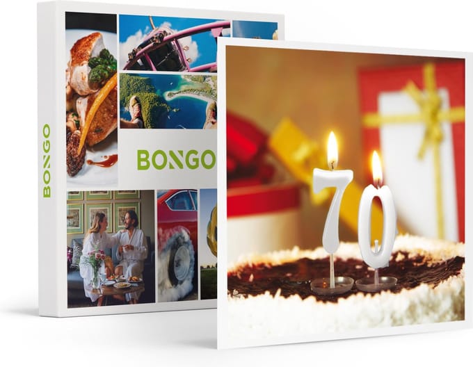 Bongo Bon -Gefeliciteerd, 70 Jaar!- Cadeaukaart