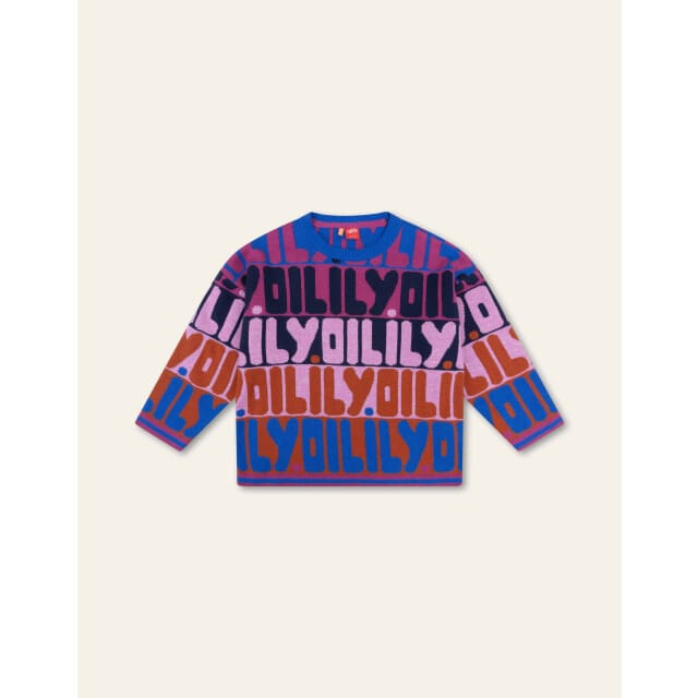 Oilily Kloud Trui- maat98/3T Paars Impression