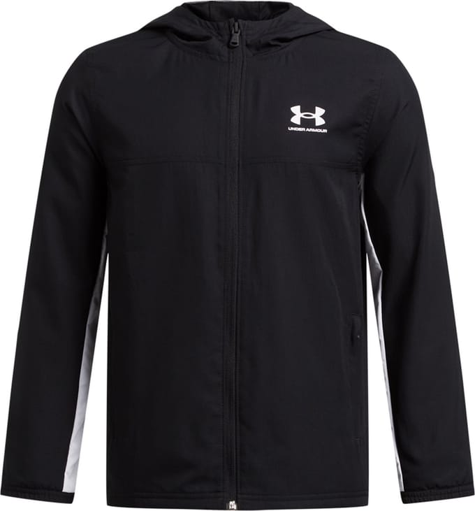 Under Armour Rival Woven Trainingspakken Kinder - Zwart - Maat 137 - 149 CM - Poly Woven