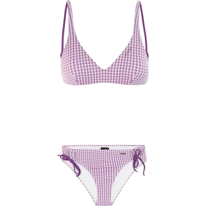 Protest PRTBrooke - Bikini set Dames - Koordsluiting - Uitneembare vulling - Medium dekking - Paars