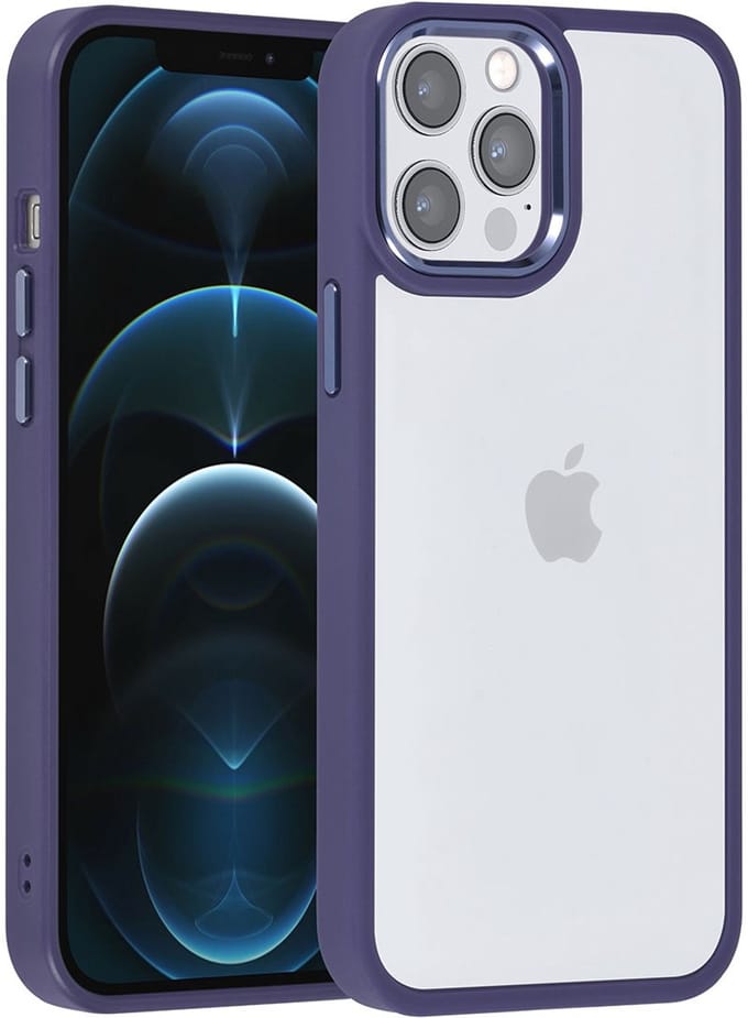 UNIQ Accessory iPhone 12 Pro Max Backcover hoesje - Paars