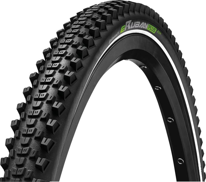 29 inch Mountainbike Band 2.60 Zwart met Reflexrand