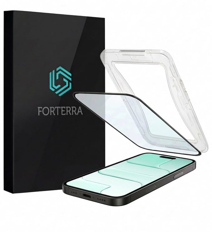 Screenprotector Geschikt voor Apple iPhone Air - Met Installatie Kit - Beschermglas - Gehard Glas - Tempered Glass - Screen Protector