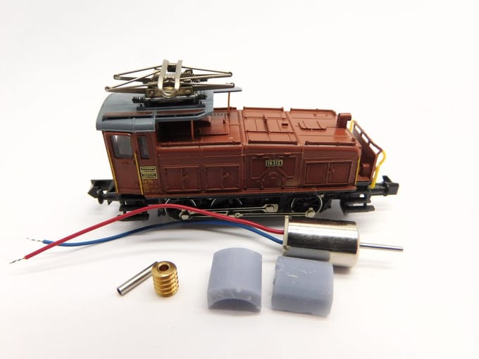 micromotor NA039G motor ombouwset voor Arnold Ee 3/3