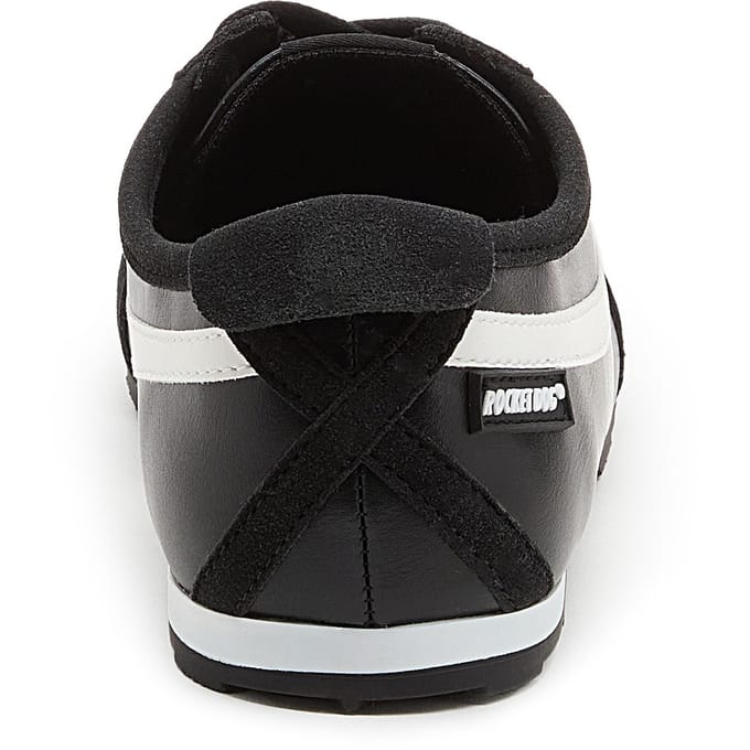 Rocket Dog Destin PU Combo Polyurethaan Dames Zwart/Wit Sneakers
