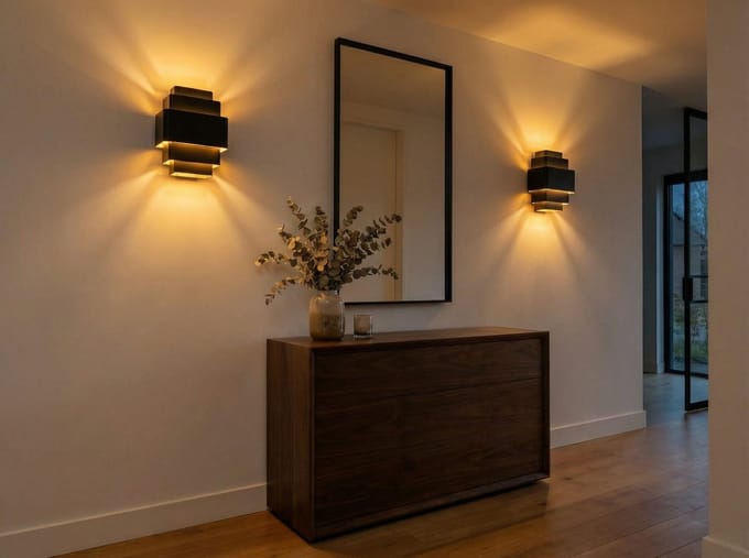 Wandlamp - zwart goud - 3 x G9 - 28cm hoog