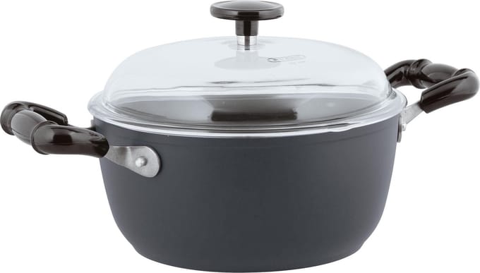 Sambonet Vintage Kookpan - Incl. Deksel - Aluminium - Ø20cm - Grijs