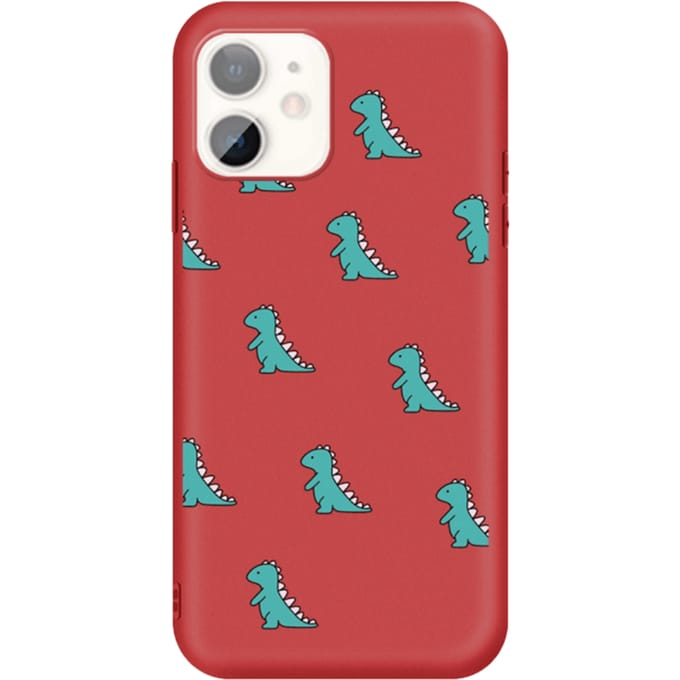 Mocaa iPhone 11 Designz Dino Case Rood