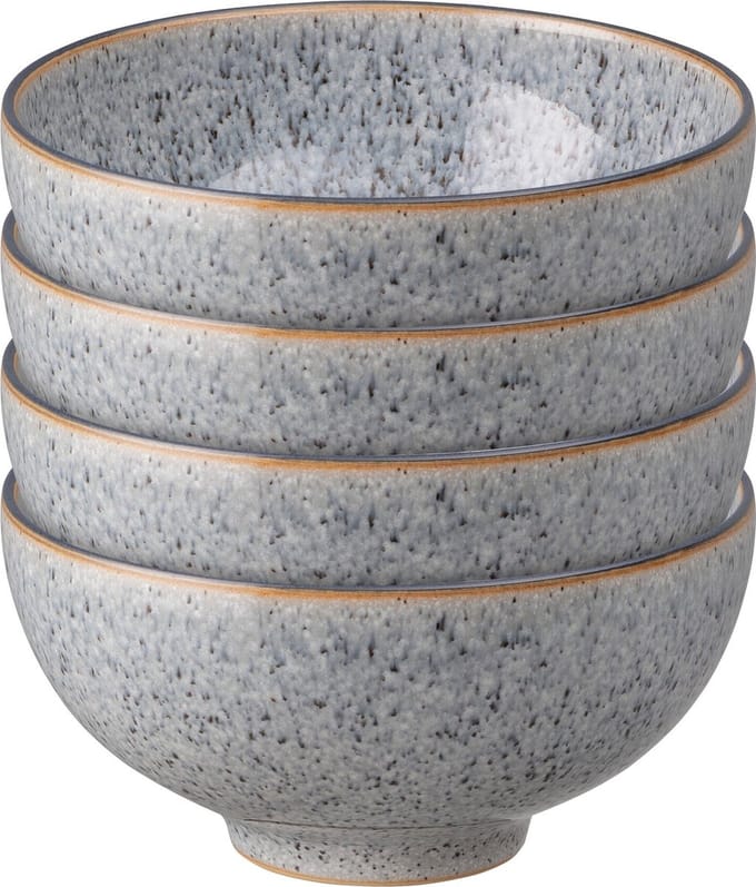 Denby | Studio Grey Rijstkom Set van 4 480 ml